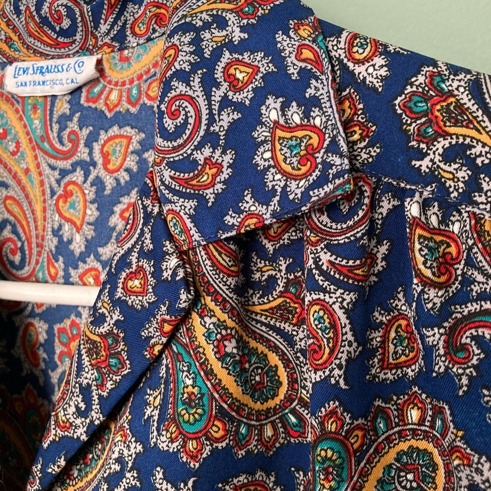 Vintage groovy Levi Strauuss shirt